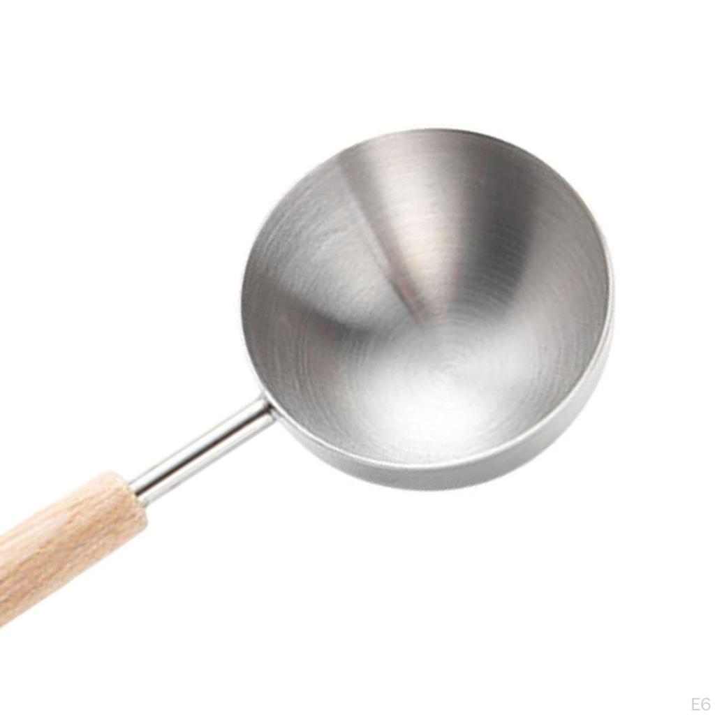 Kaffeemesslöffel Schaufel Küchenmesswerkzeug mit langem Griff für Mehl