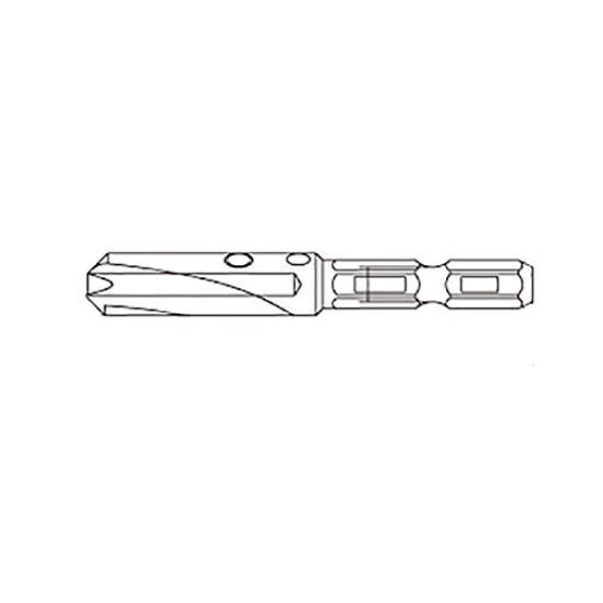 Steel Hex Shank Countersink Drill Outer Star-M High-Speed Bit, Drill, 9mm, 58X-OD090
