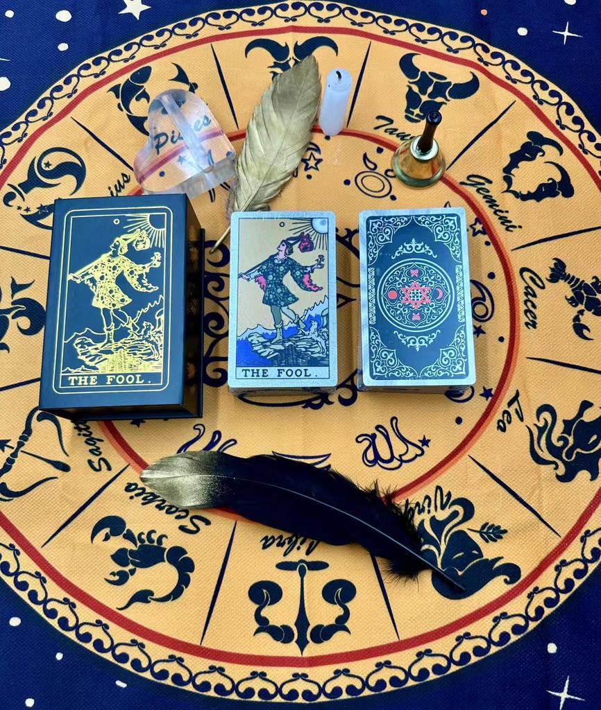 Oryginalny klasyczny popularny Weta luo gra planszowa karta karta karta wieża z kart materiał PET wodoodporna początkująca karta tarota