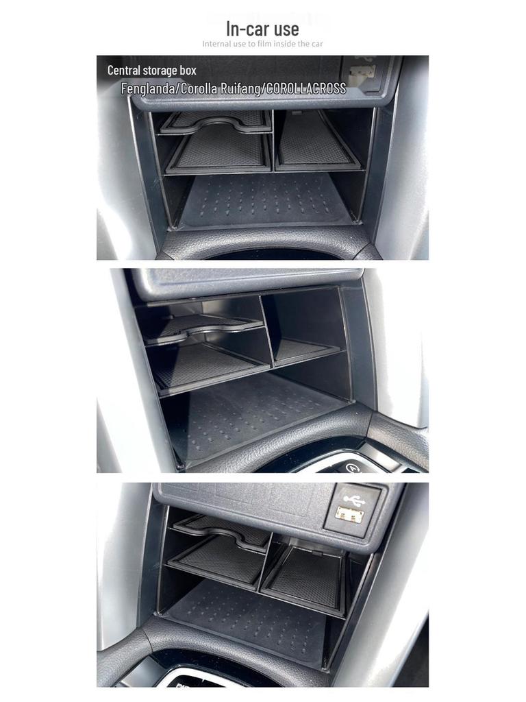 Toyota Corolla Center Console Storage Box Compartment