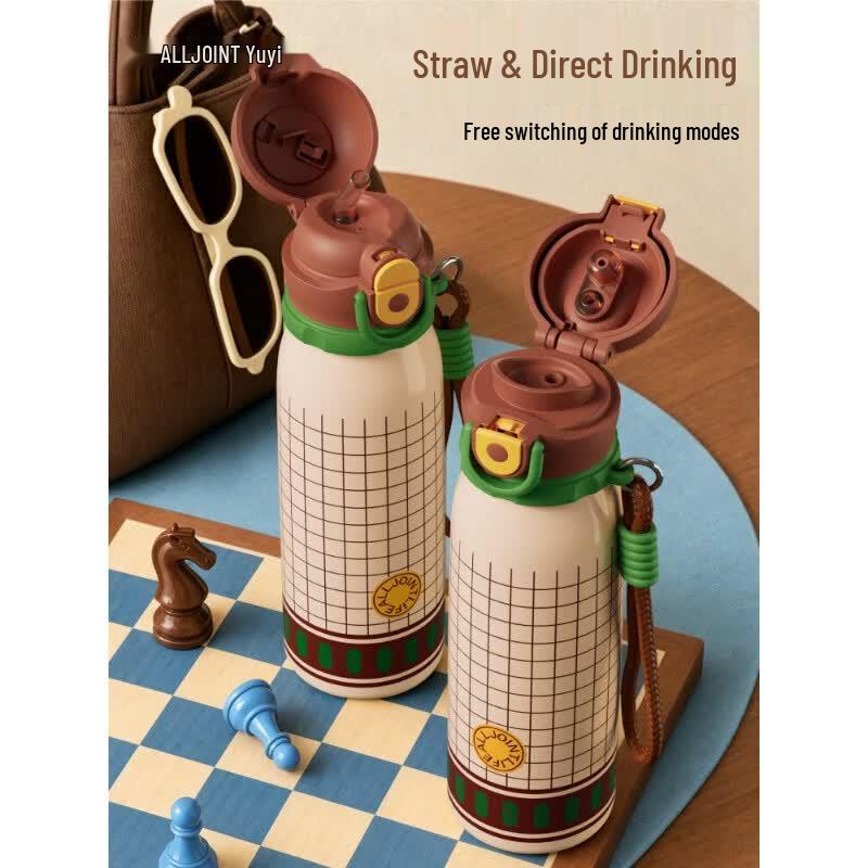 ALL-JOINT Dual-Drink Insulated Bottle
