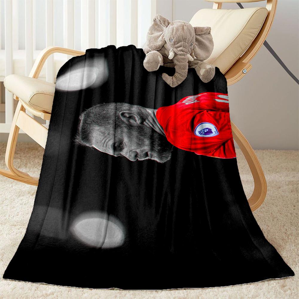 Wayne Rooney Manchester Blanket Ultra-Soft Great for Bed Office Bedding for All Seasons Stylish Decor Best Holiday Gift for Friends Family
