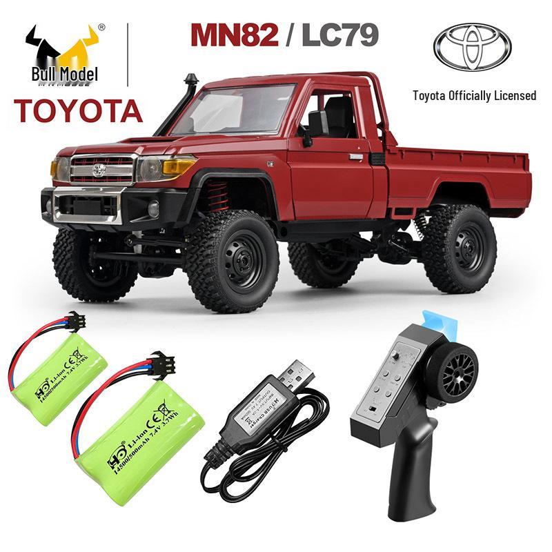 MN82 Toyota Licensed RC Off-Road Pickup Truck – 4WD Remote Control Rock Crawler