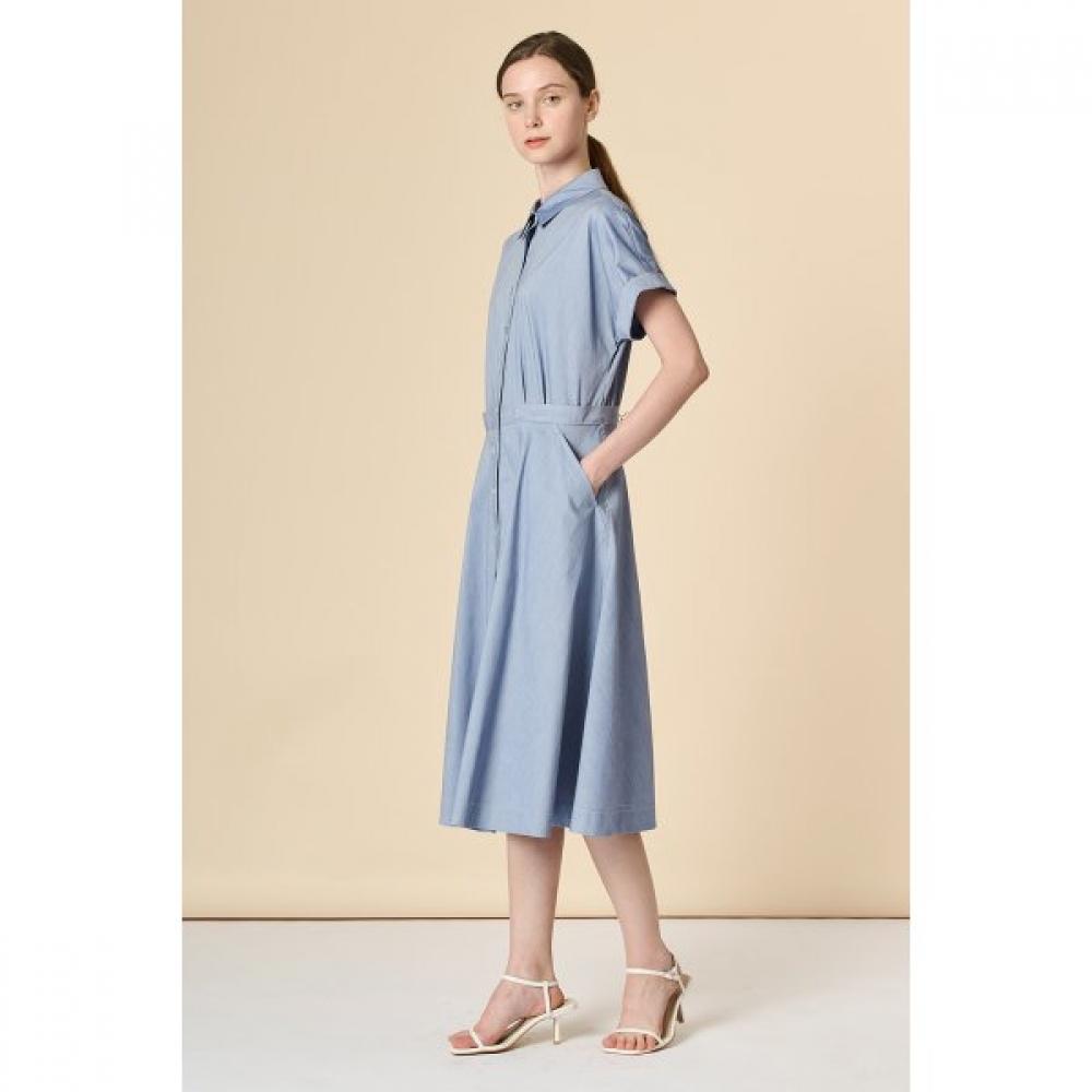 Bcbg Roll Up Sleeve Dress  B3m6o652 