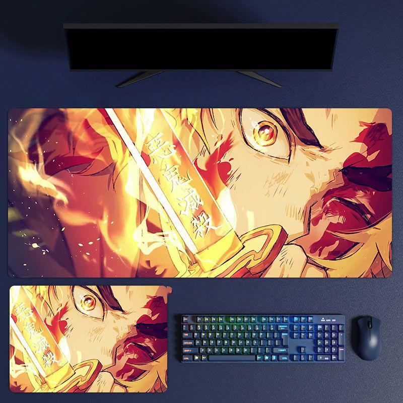 Demon Slayer Mouse Pad, Keyboard and Mouse Pad, Cheap, Exquisite, Gaming Equipment, Computer Equipment, Anime, Comics
