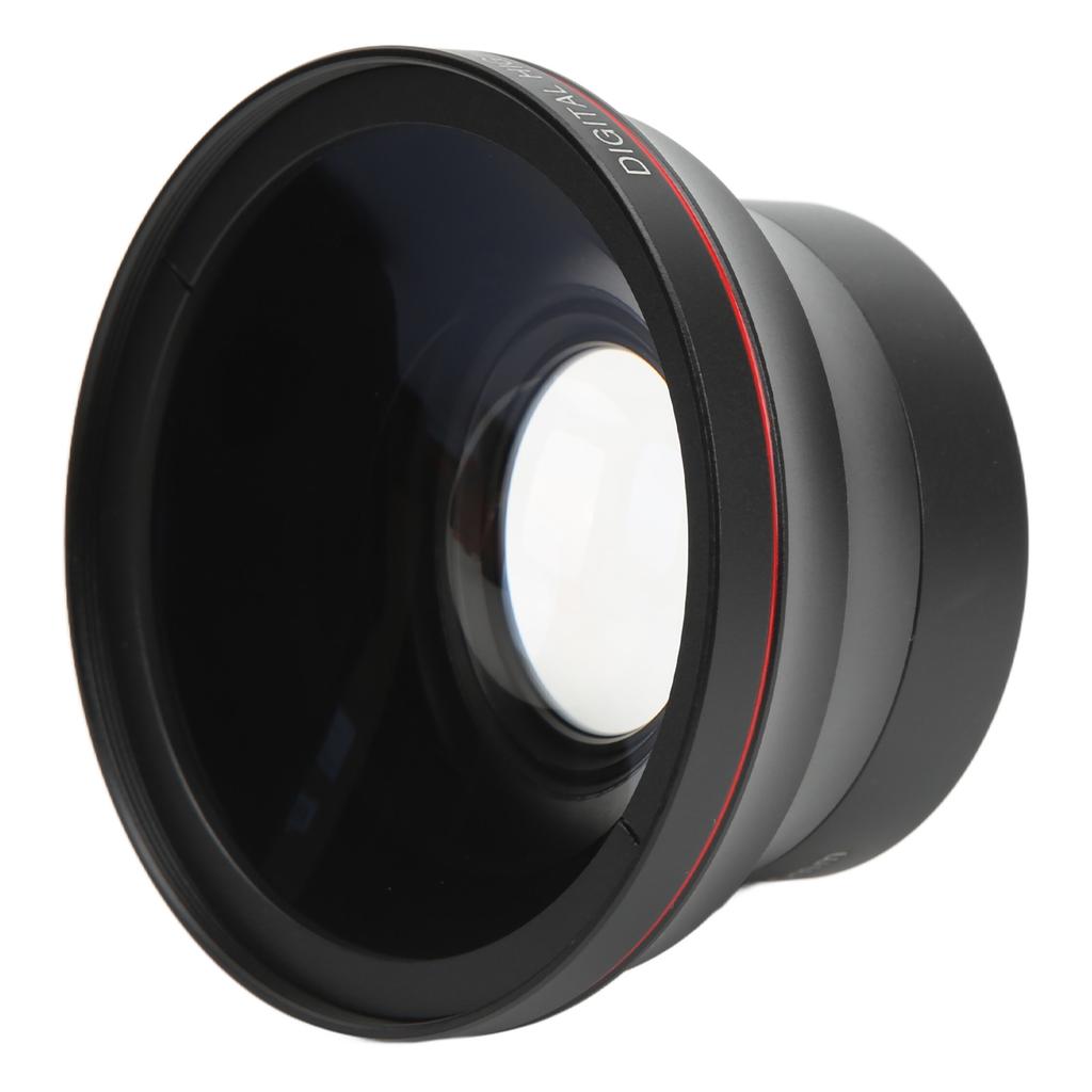 55mm 0.43X Wide Angle Lens Optical Glass Coating Technology Camera Accessory Imaging Clearly