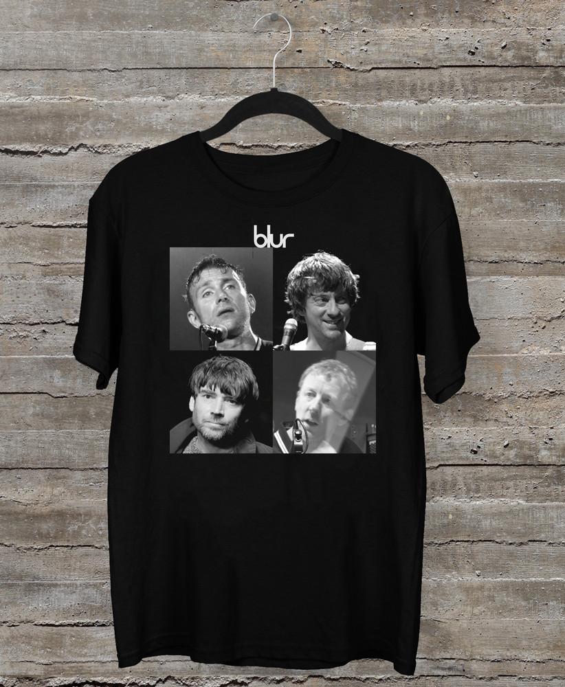 

NEW Blur Band Member Classic Black All Size Tee Shirt KK96 Unisex T-Shirt XXXXL