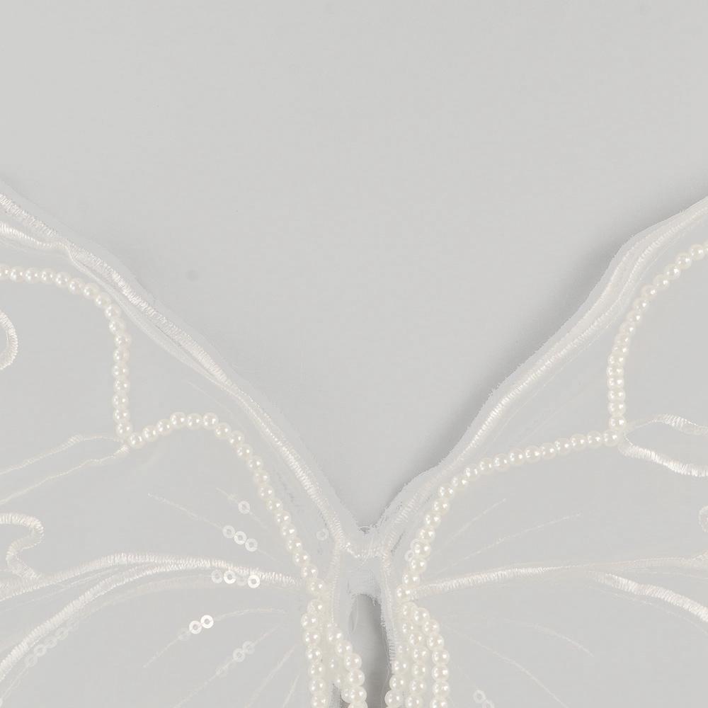 Double Layer Butterfly Patch Lace Fabric 3D Wings Patch  Clothes Decoration