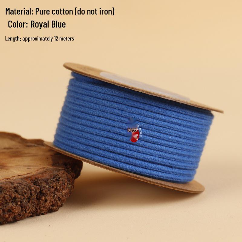 2022 Popular Hand-woven Pure Cotton Colored Core Pendant Rope