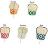 Hand-wove Bamboo Weaving Fan Old-fashioned Plantain Fan Portable Hand Cattail Fan  Summer Cooling