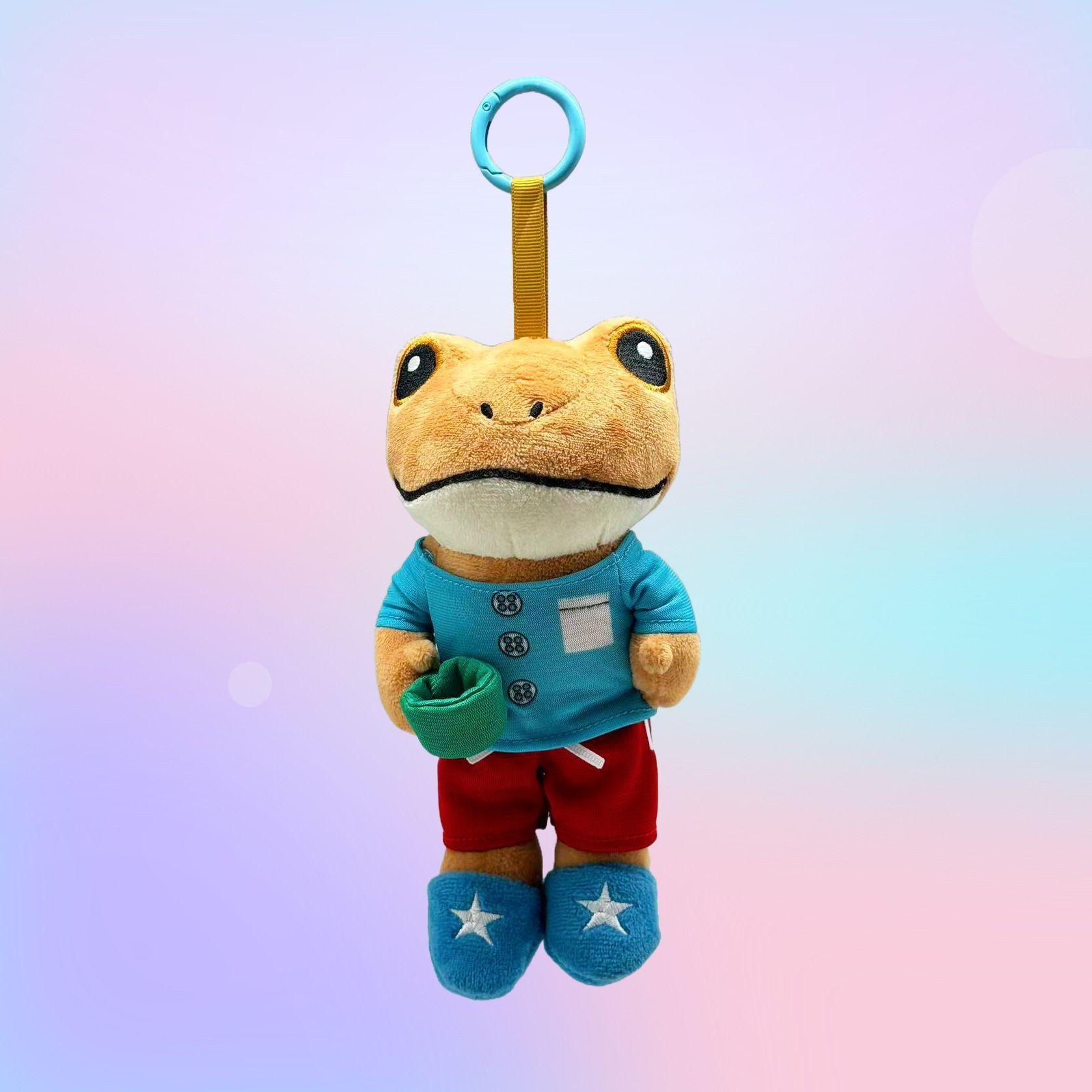 El Sapo Concho Plush Frog, Bad Bunny, Style Puerto Rican Frog, Gift for Fans, Stuffed Animal Figurines Orament, Home Decoration