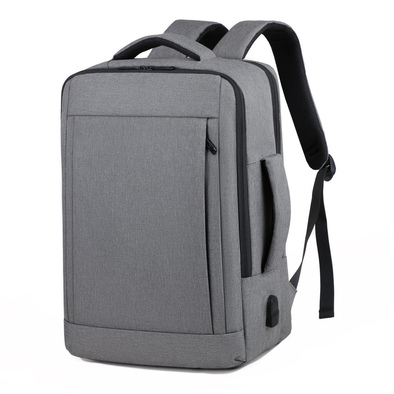 

Мужской вместительный рюкзак для работы и учебы с защитой от брызг