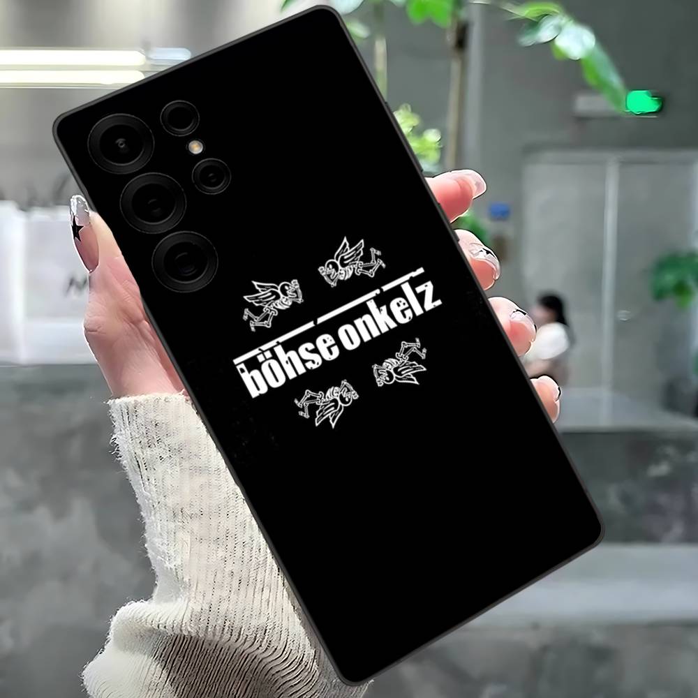 

Чехол для телефона B-Bohse O-Onkelz для Samsung S 20 21 22 23 Lite Plus Ultra Прозрачный чехол для мобильного телефона Funda Samsung S21 plus