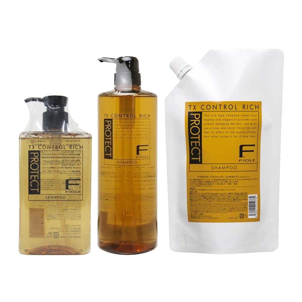 

Fiore F Protect Hair Shampoo Rich Type 300ml / 1000ml / 1000ml Refill 300ml