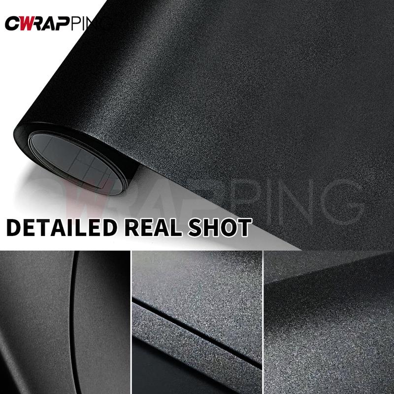 Matte Black Film Auto Outdoor Accessories Motorcycles Motorcycle Adhesive Vinyl Car Stickers Car Wrapping Sticker Body Covering