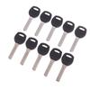 10Pcs Key Embryo Ab Lock Security Door Key Blank Electric Door Lock Blank Fingerprint Lock Password Lock Blank Car Key Blanks