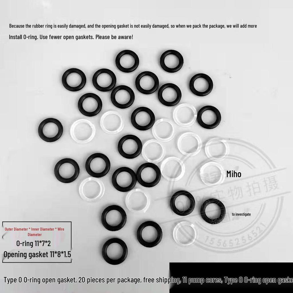 Kit de Reparo Universal para Macaco Hidráulico de Carro com Êmbolo da Bomba de Óleo, Cilindro da Bomba de Ar e Acessórios de Vedação à Prova de Poeira