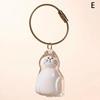 Cat Keychain Pendant Backpack Ginger Cat Siamese Calico Cathair Storage Box Hanging Cat Bag Hanging Pet Hair Grooming Souvenirs