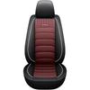 All-Season Full Leather Car Seat Cover - Universal Fit, Full Wrap Design