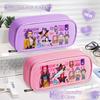 Pencil Case Stationery Box Large Capacity Oxford Cloth Cartoon Cute Girl Student Pencil Case