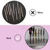 18 Hole Acrylic Nail Drill Bits Holder Polishing Head Storage Board Nail Grind Head Organizer Empty Container Manicure Tool