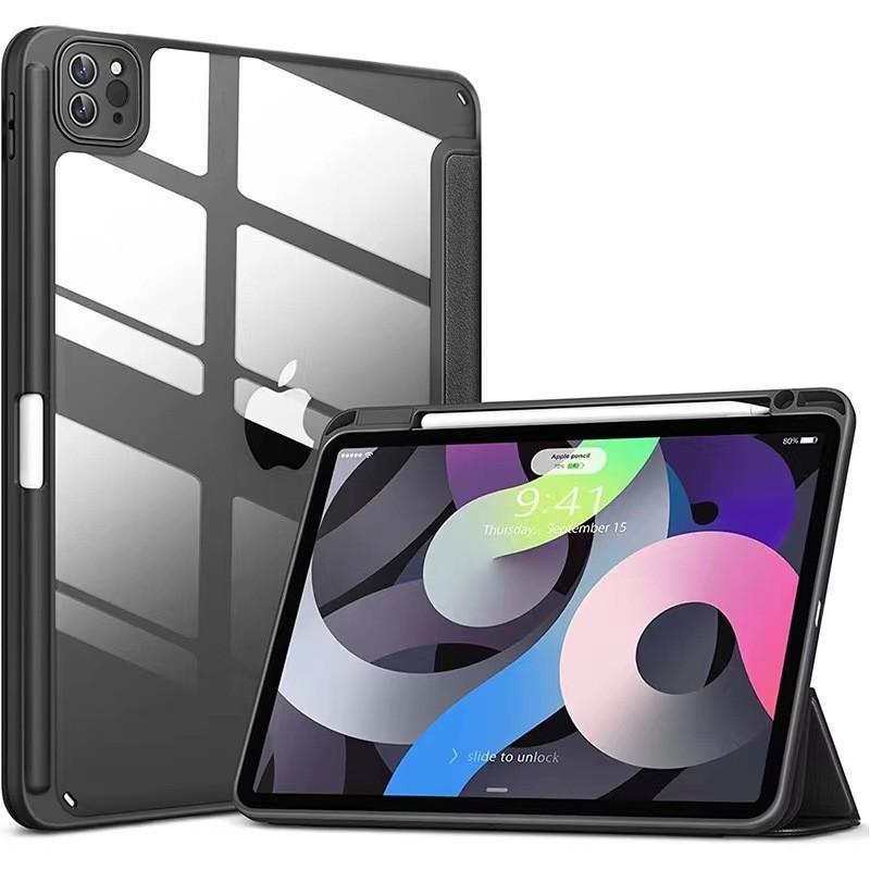 IPad Pro 11 Case Air 4/5 10.9 Inch Cover With Pencil Holder Acrylic Shockproof Tablet Sleeve