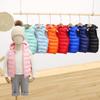 Children's Clothing Autumn and Winter Children's Down Cotton Vest Boys and Girls Baby Hooded Vest Middle and Small Children