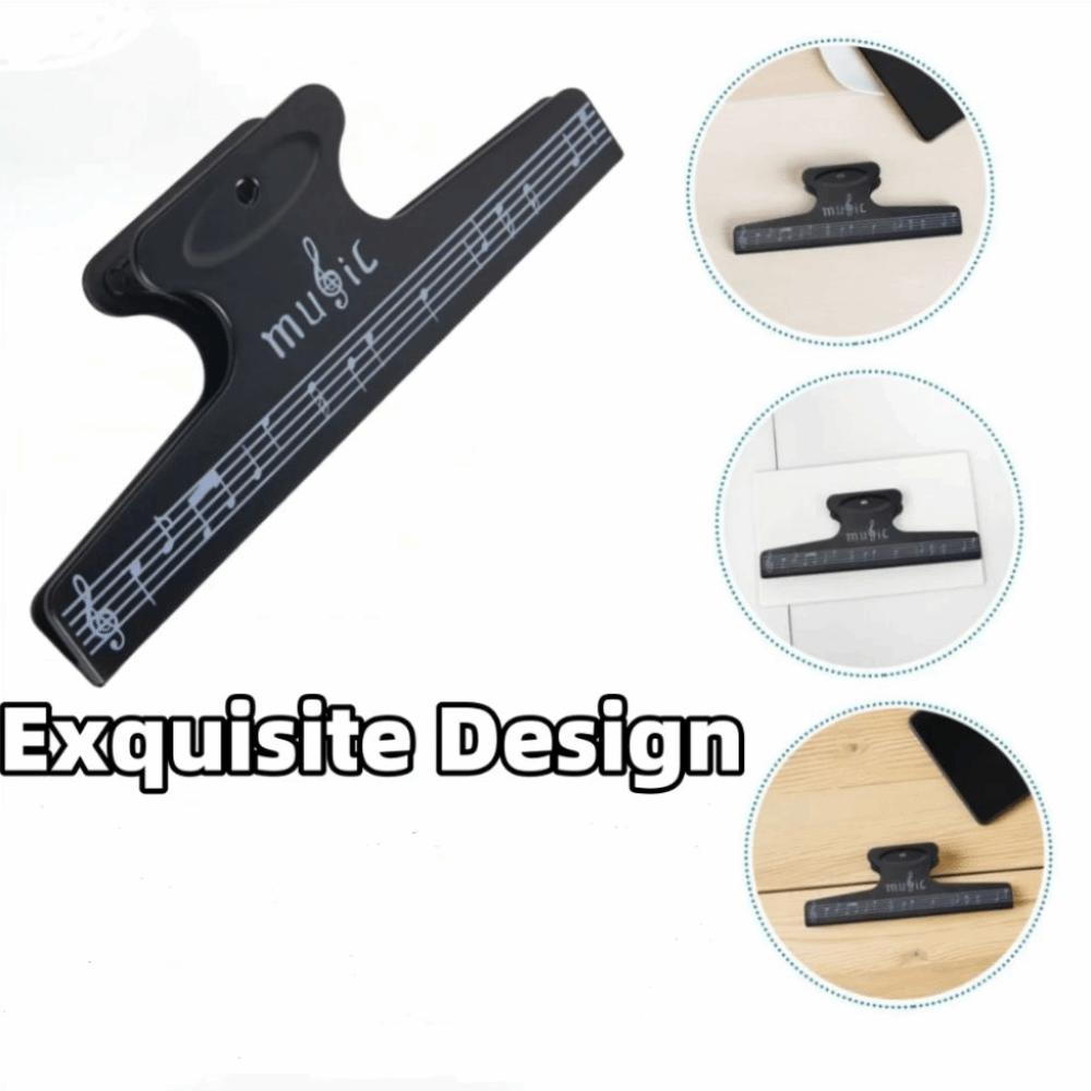 Strong Grip Sheet Music Clip Steel Spring Score Fixed Clips Sheet Piano Practice