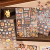 Mr. Paper, Peninsula Wild Series Material Stickers Flash Sand Vintage Cut Film Stickers Student Hand Account Decorative Stickers