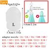 1/3PCS Icing Piping Bag Russian Nozzle Converter Coupler Cake Cream Pastry Bag Nozzle Adapter For Cupcake Fondant Cookie