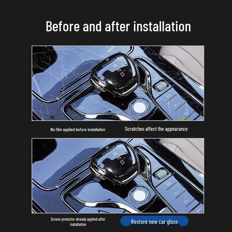 Mazda EZ60 Navigation Screen Tempered Film & Gear Shift Protector