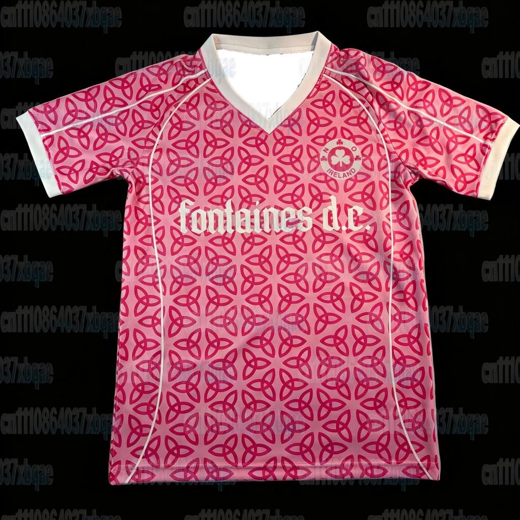 Fontaines D.C.2026 Romantisches Reise-Trikot Familienausgabe Schnelltrocknend Atmungsaktiv 3D-Druck Sommer Sport und Freizeit T-Shirt