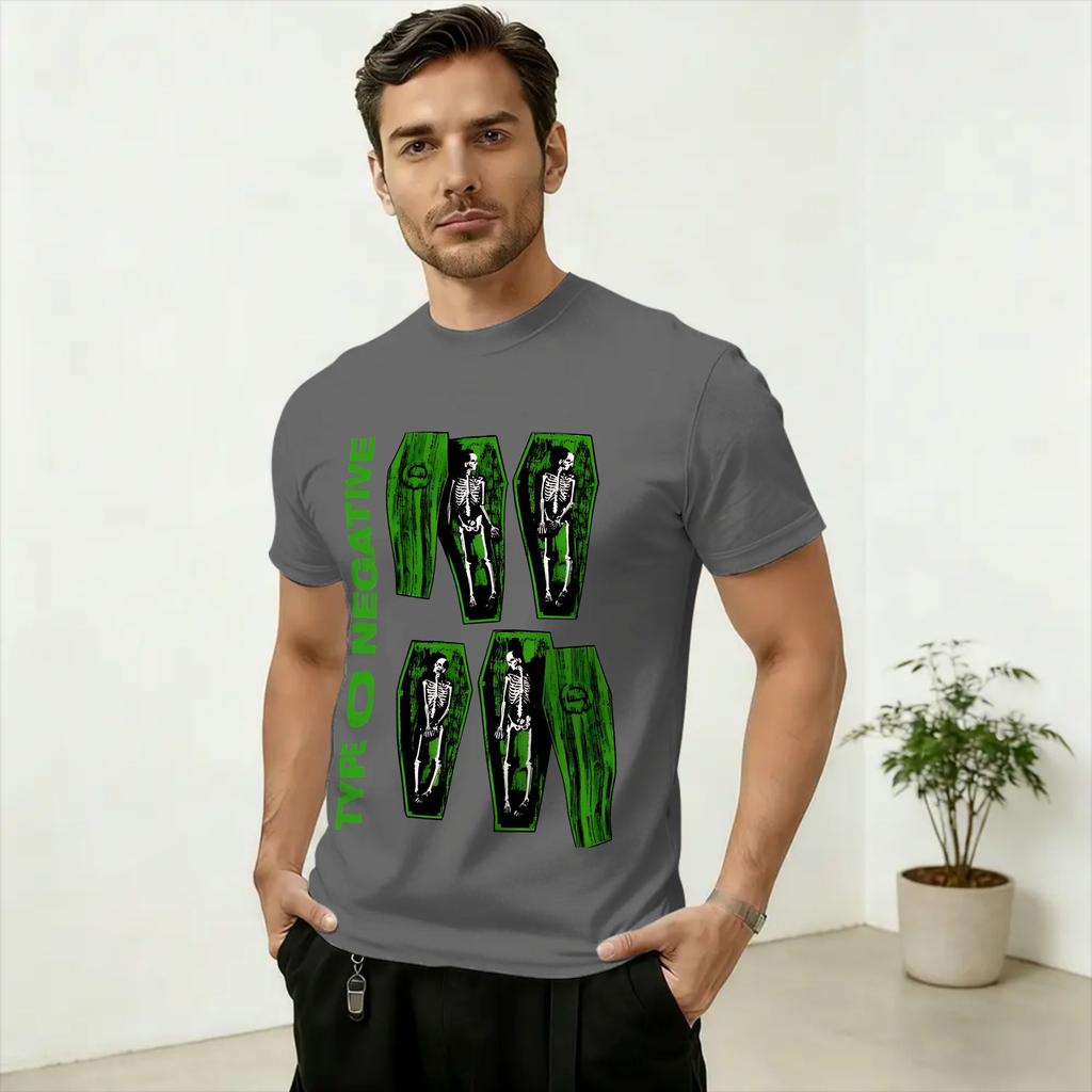 Type O Negative TShirts for Unisex Fashion Cotton Tees Crewneck Short Sleeve T Shirts Summer Clothes