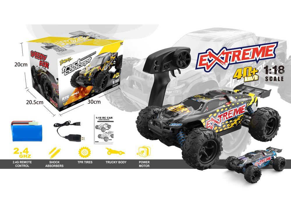 

2024 Высокоскоростной полноприводный внедорожный гоночный автомобиль на радиоуправлении