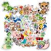 35pcs-70pcs Cute Cute Stickers Cartoon Animal Stickers Stickers For Guitar Laptop Helmet Skateboard DIY Phone