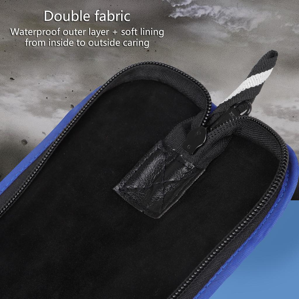Washable Recorder Flute Case Bag for Flute Portable Recorder Flute Storage Bag Long Zippered Flute Piccolo Carry Bag