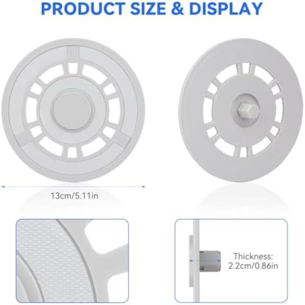 Robot Mop Cloth Holder For Xiaomi B101CN For Dreame S10, Mop Pad Plate Accessory Stand, 12.8 X 12.8 X 2.5 Cm,