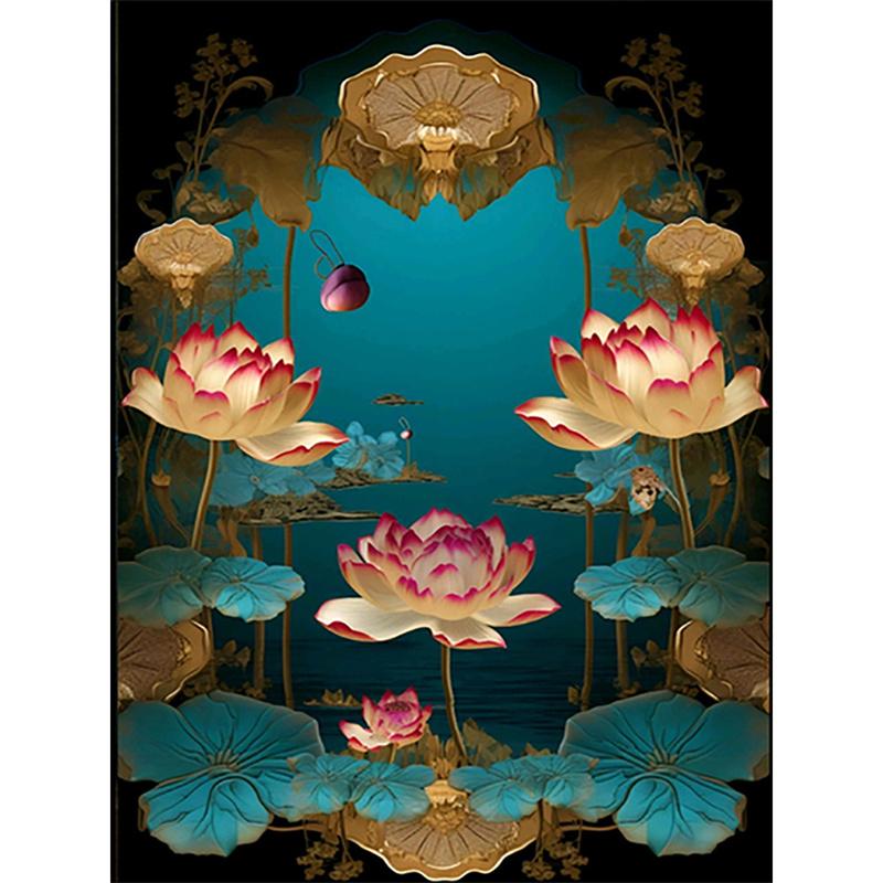 5D DIY Diamond Painting Flower Scenery Diamond Embroidery Painting Full Round Diamond Mosaic DIY Rhinestone Home Decor Gifts