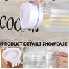 1pc Acrylic Pitcher Transparent Juice Bottle with Lid, Striped Water Ice Cold Juice Jug Non-Slip Handle for Bar Home Homemade Be
