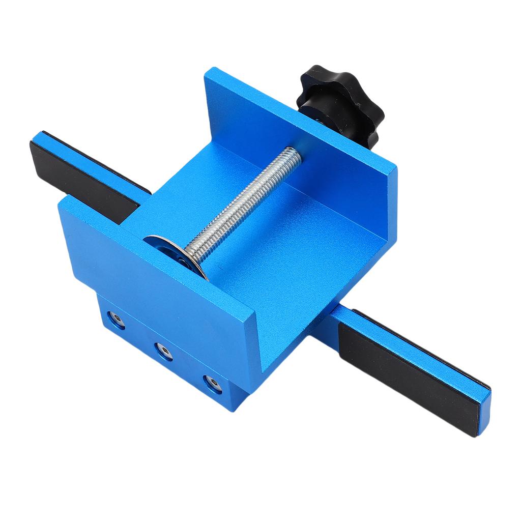 Cabinet Door Jig Mounting Positioner Hinge Installation Position Tool Aluminum Alloy Locator Blue