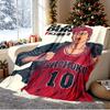 SLAM DUNK Pattern Blanket for Home Decoration, Bed, Sofa, Car Travel, Camping, Suitable for All Seasons, Birthday Christmas Gift