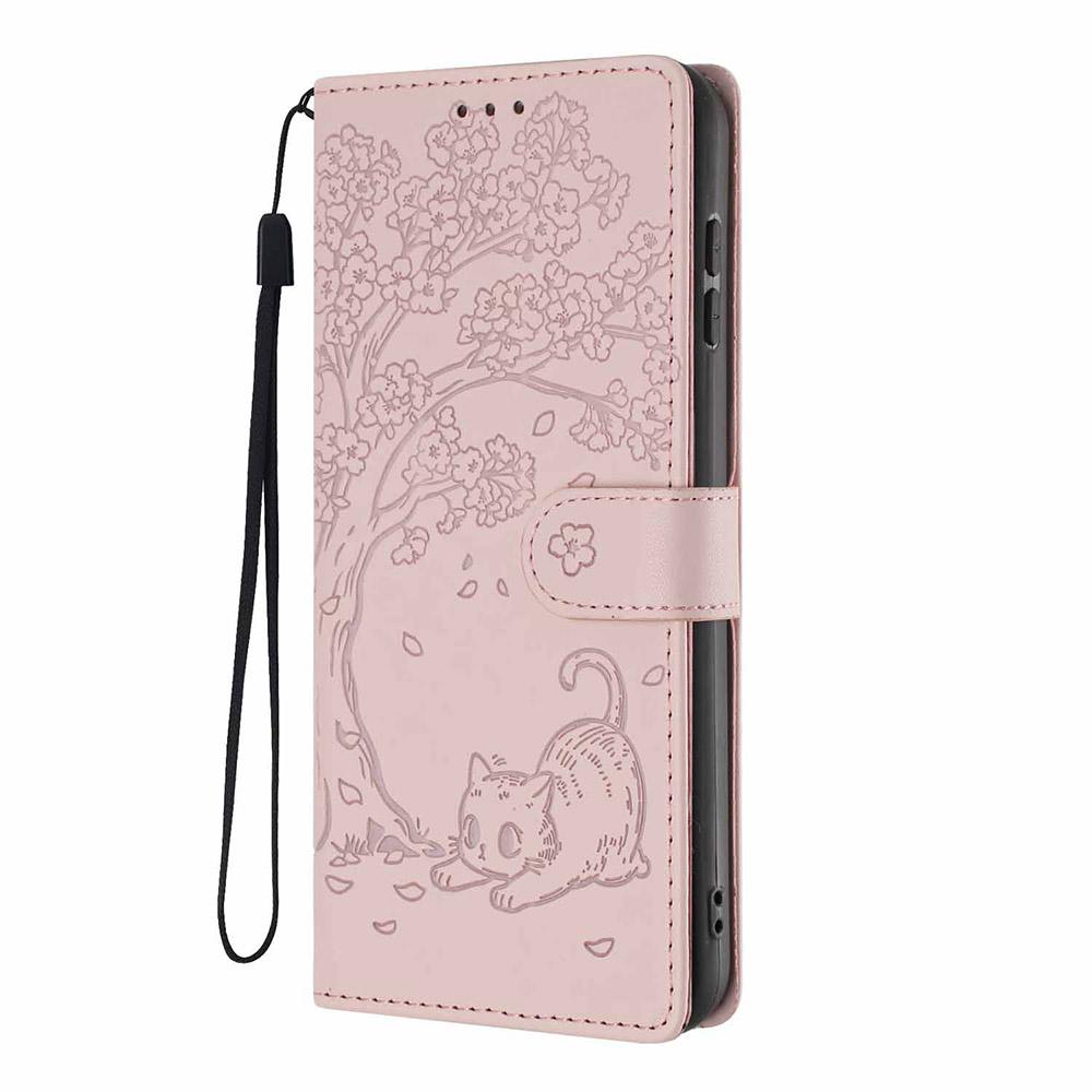 Luxury 3D Embossed Leather Wallet Case For Samsung Galaxy A04S A04 A04E A02S A03 Note 20 Ultra 10 S9 S8 Plus S7 Edge Phone Cover