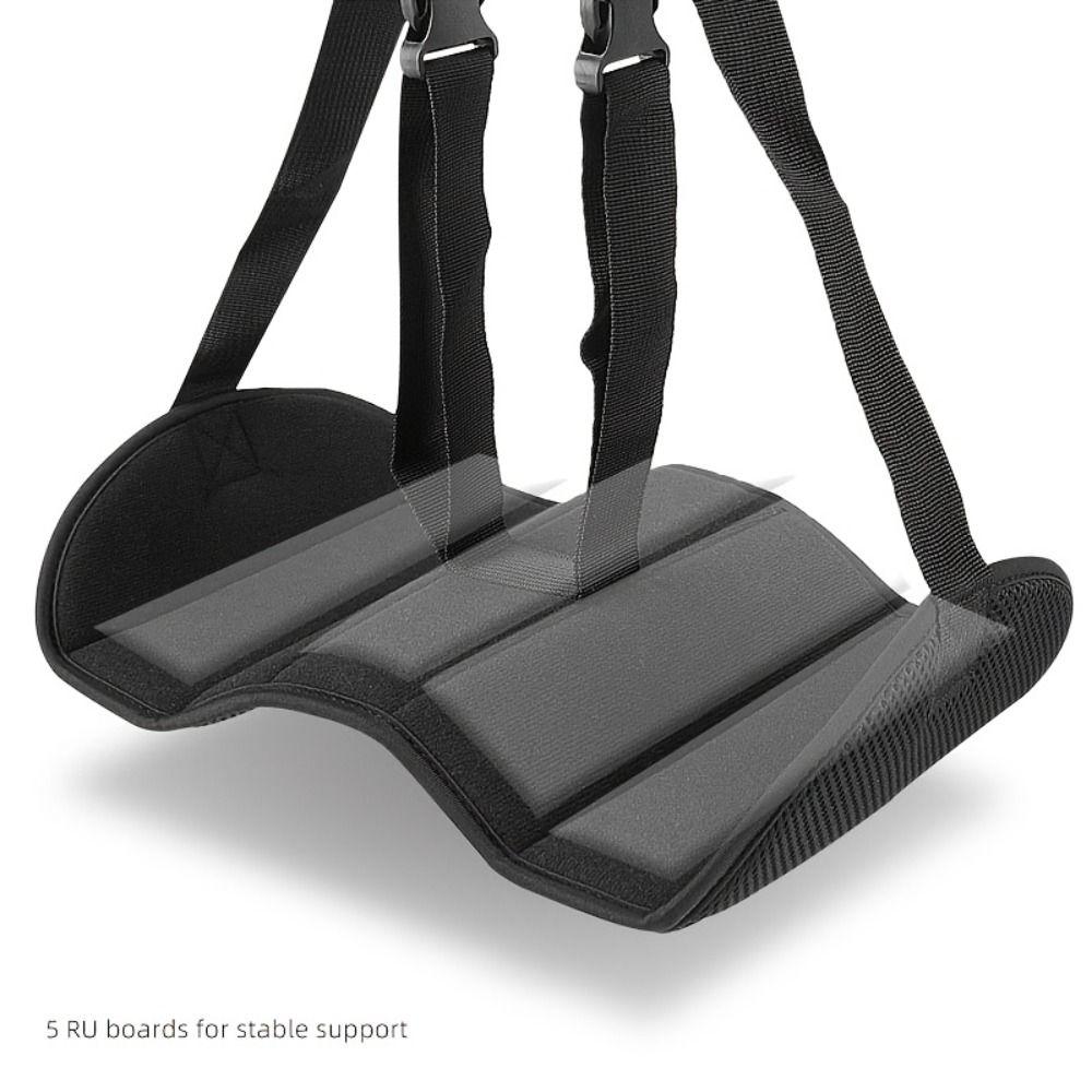 Breathable Airplane Foot Hammock Adjustable Airplane Foot Rest Leg Support Cushion  Train Bus