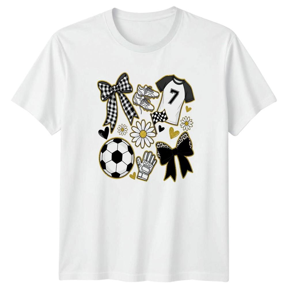 Soccer Mom Life Is Best Unisexs TShirt Girly Glitter Soccer Birthday Gift S