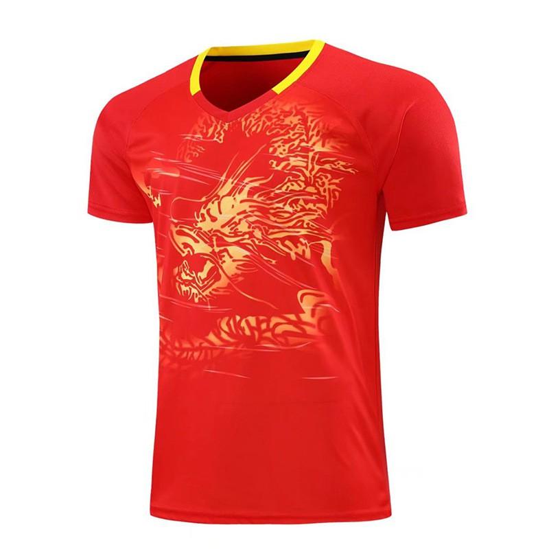 Sports Training Jerseys Men Women Kids Badminton Ping Pong Team Uniforms Breathable Blend