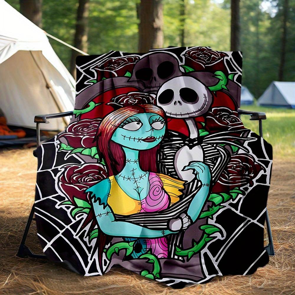 1pc, Disney The Nightmare Before Christmas Blanket, Soft Throw Blanket for Couch Bed Sofa, Living Room, Travel, Camping