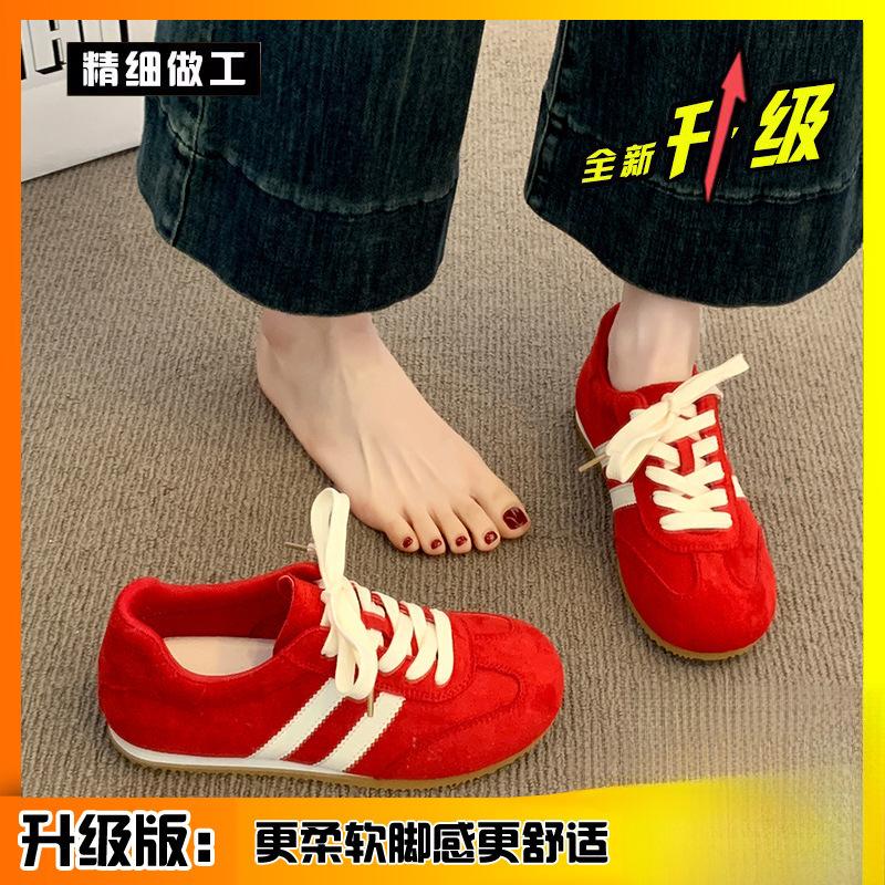 Little white shoes women's 2 new autumn women's shoes flat sole versatile athleisure shoes