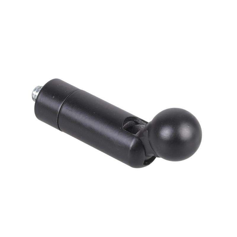 Adaptadores de Cabeça Esférica Universais de 17mm Com Rosca Macho de 1/4 de Polegada Para Ajuste de Ângulo de 90 Graus e Montagens de Câmera com Rotação de 350