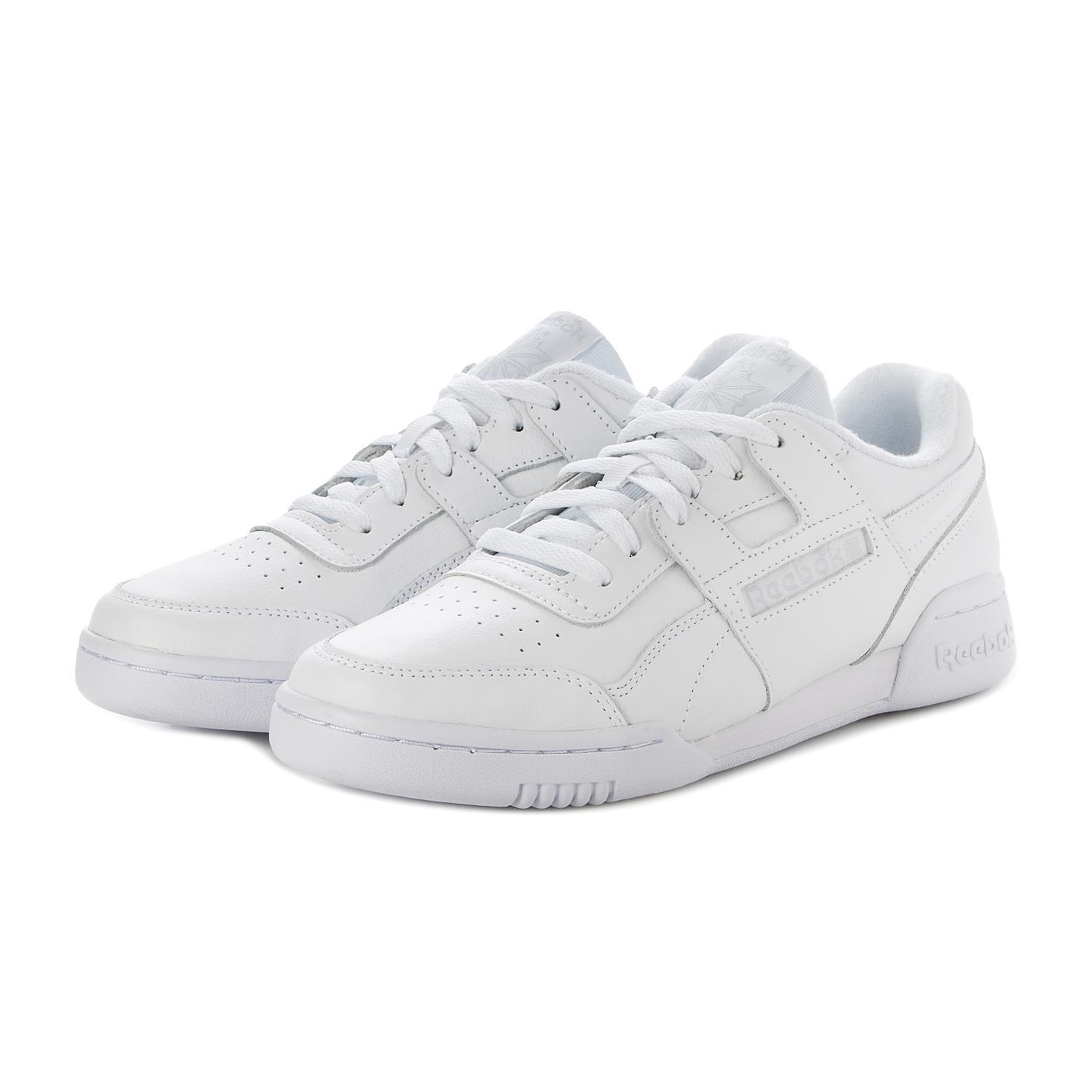 100244985 Reebok Workout Plus White (Men s) 10