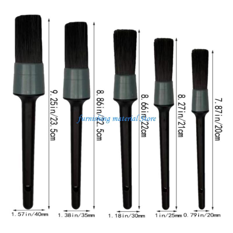 Y5GD 11Pcs Car Detailing Brushes Set for Wheel Cleaning Wheel Brush Car Cleaner Cleaning Tool for Dust Removers Dirty Tyre